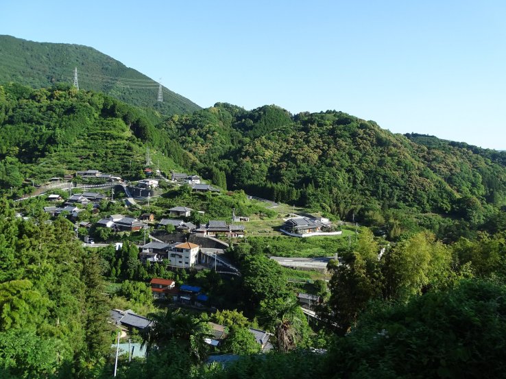 Mountain scenery near Koyasan
