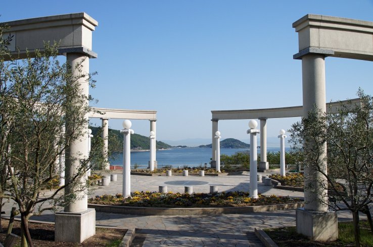 Scenic views at the Shodoshima Olive Park