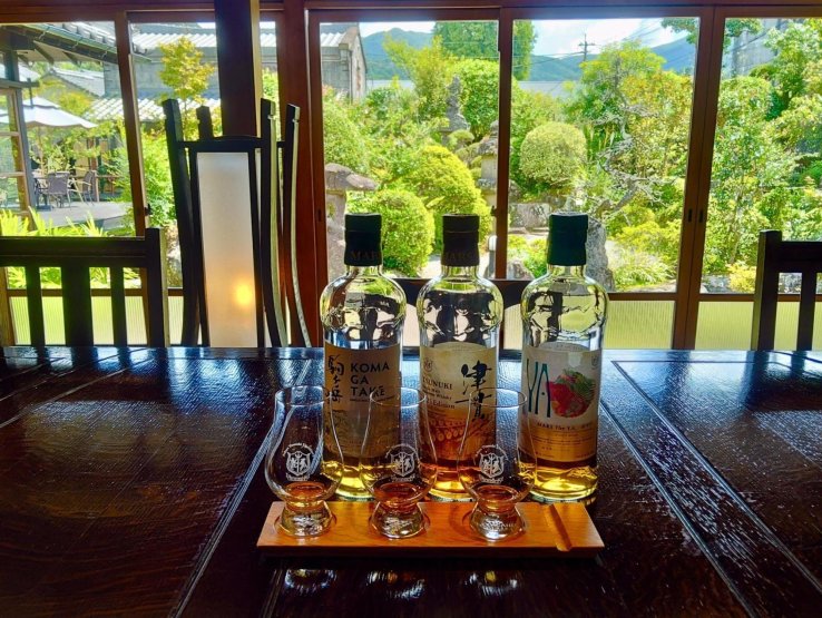 Whisky at Mars Tsunuki Distillery