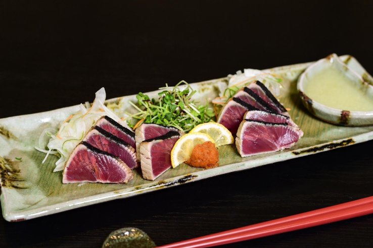 Bonito sashimi (© P.K.N)