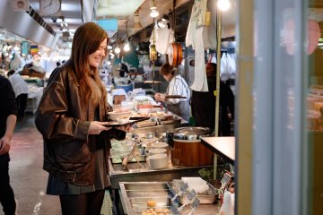 Choosing toppings