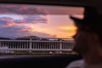 Sunset in Hachinohe, Aomori