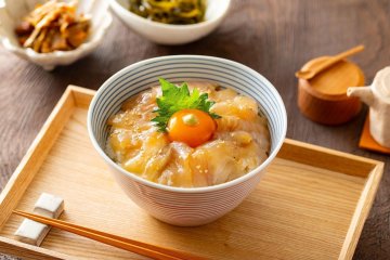 A delicious Aomori seafood dish