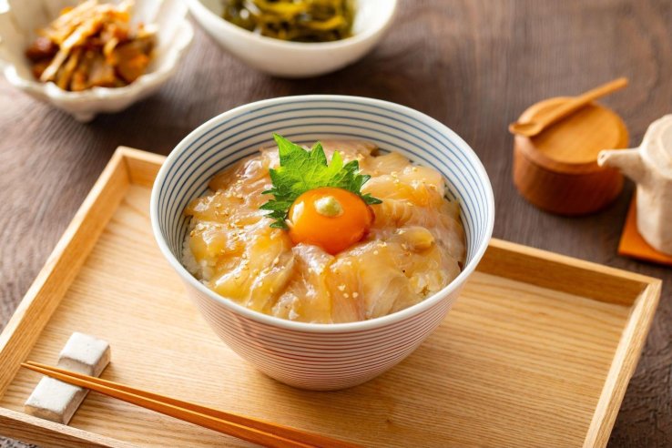 A delicious Aomori seafood dish