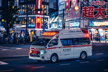 Ambulance in Tokyo