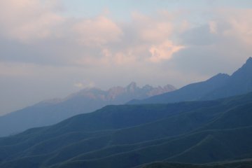 The last light of the day