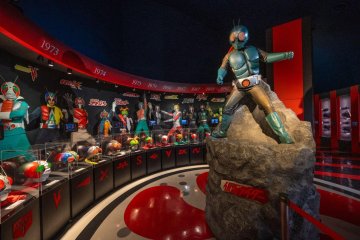 World of Kamen Rider at the Ishinomori Manga Museum ©Ishimori Pro・Toei