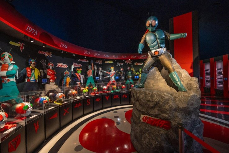 World of Kamen Rider at the Ishinomori Manga Museum ©Ishimori Pro・Toei