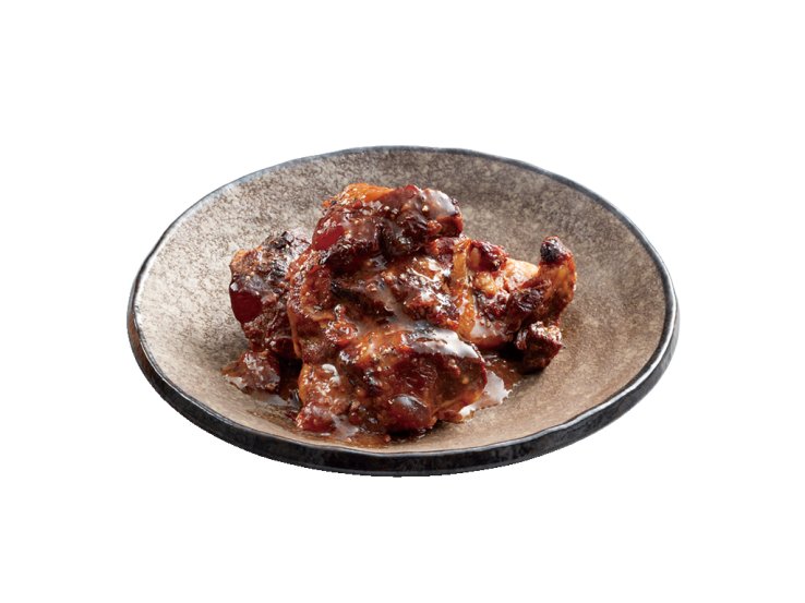 Grilled cartilage pork ribs (429 JPY including tax), offering a taste of the islands' nose to tail pork tradition