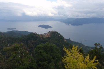 Looking over towards the mainland