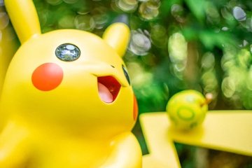 Pikachi at PokéPark Kanto