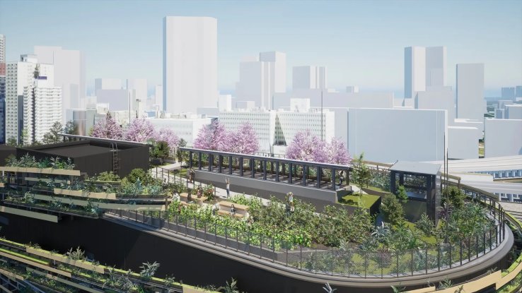 Rooftop garden