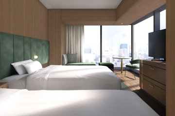 Superior Corner Twin Room