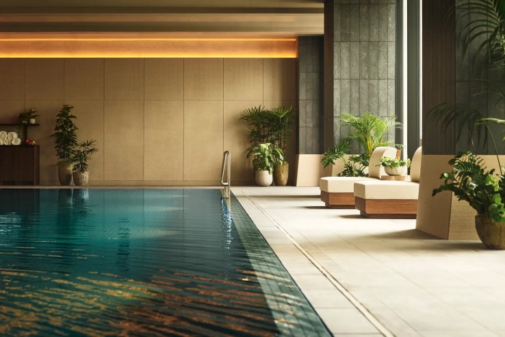 1 Hotel Tokyo pool and spa