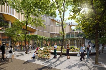 The Gateway Park communal space