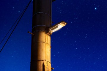Responsible lighting in Bisei Town, Ibara City