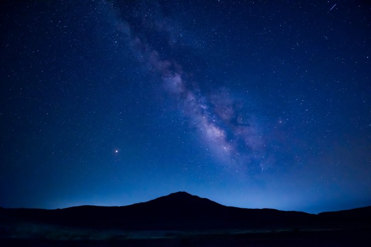 Night sky in Kusasenri, Aso, Kumamoto