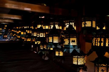 Lanterns at Kasuga Taisha Shrine