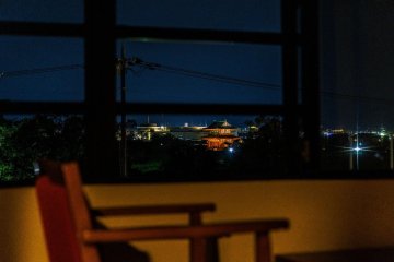 Evening views at one of the rooms 