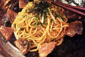 Yakisoba at Shishin Samurai Cafe and Bar