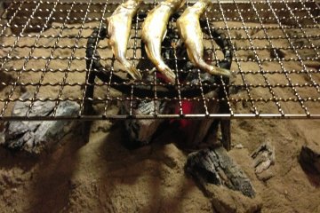 Grilled whole fish