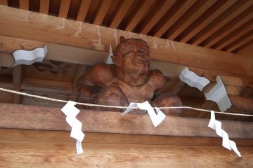 It's always worth looking up under the eaves