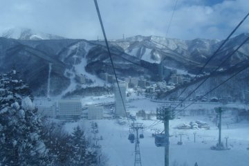 View from the gondola