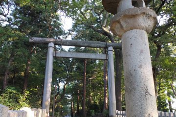 Main entrance to the shrine