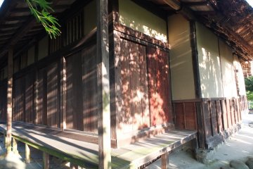 The lovely "Uryu House" as it is called. Shrine priests used to live here