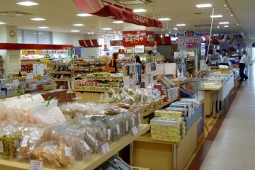 One of the souvenir shops