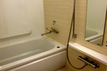 Bath in the western style room