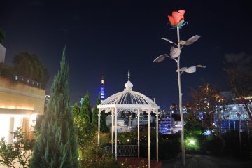 <p>Taman yang tidak begitu besar di Roppongi Hills.</p>