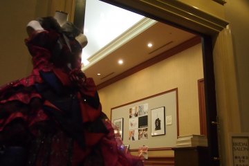 At the first floor, there is also a bridal salon.