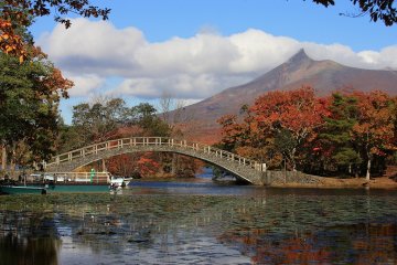 北海道/道南/龜田郡/七飯町/大沼公園の駒ケ岳~新日本三景