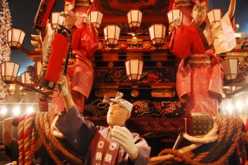 Diorama of Chichibu Yotsuri