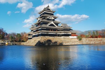 Matsumoto Jo, one of hotspots in Matsumoto City