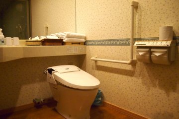 What's special about Hotel Pearl City is the availability of "barrier-free" rooms, which are catered for the handicapped.