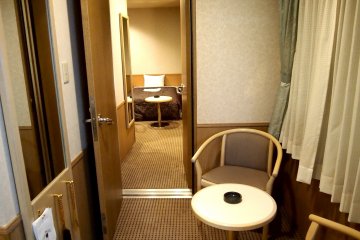 For large families, connecting rooms are available to fit everyone.