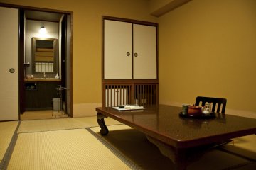 The room comes with a private bathroom.