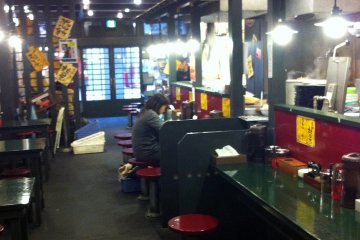 The retro interior