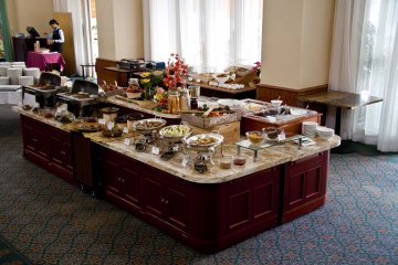 Fantastic buffet style breakfast