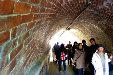 Nejirinbo tunnel under the slope railway “incline”