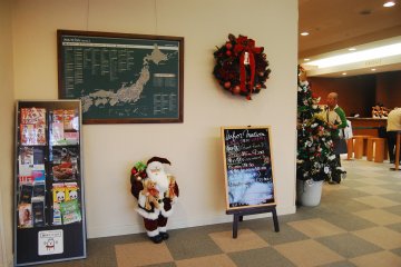 Christmas atmosphere in Grantia Hanyu Hotel