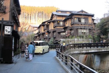 An area in Kurokawa Onsen