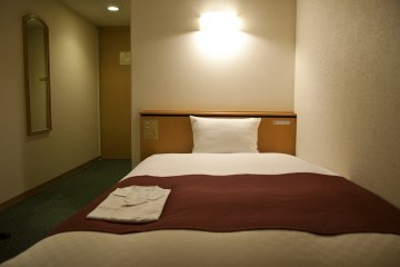 The comfy bed