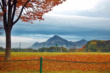 Bukosan et le feuillage d'automne