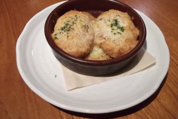 <p>Sizzling hot croquettes</p>