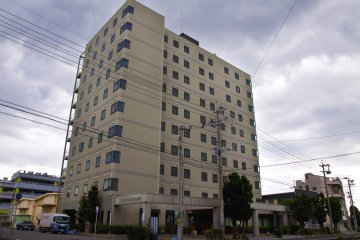 Front of Hotel Grantia Naha