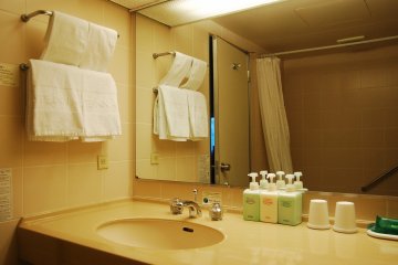 Bathroom and its amenities