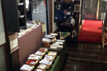<p>Inside the temple entrance you can purchase a variety of charms.</p>